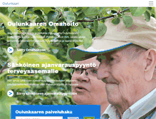 Tablet Screenshot of oulunkaari.com